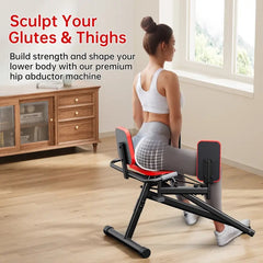 Adjustable Hip & Glute Trainer – Home Gym Exercise Machine for Toning & Strengthening