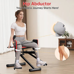 Adjustable Hip & Glute Trainer – Home Gym Exercise Machine for Toning & Strengthening