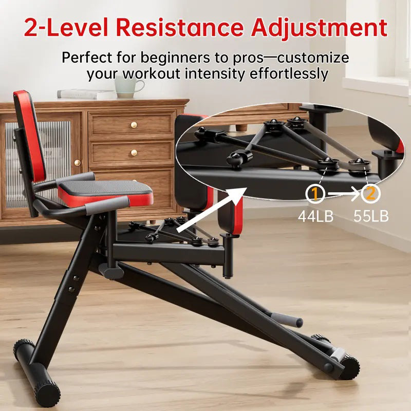 Adjustable Hip & Glute Trainer – Home Gym Exercise Machine for Toning & Strengthening